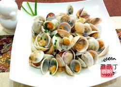 葱爆蛤蜊的做法图解7