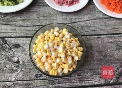 火腿炒玉米的做法图解5
