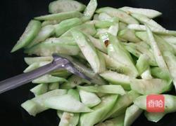 清炒八棱瓜的做法图解5