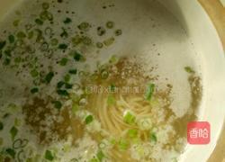 鸡汤蔬菜香菇面的做法图解3