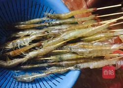 香草烤虾的做法图解1