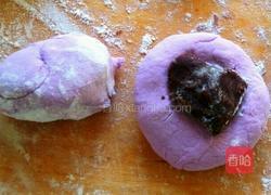 紫薯饼(南瓜饼一样的做法)的做法图解6