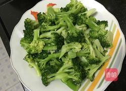 浇肉西兰花的做法图解5