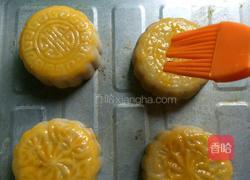 紫薯花生月餅的做法圖解6