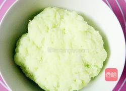 果味豆沙馅冰皮月饼的做法图解3