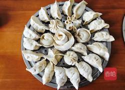 猪肉木耳馅大蒸饺~的做法图解12