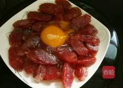 香肠蒸蛋的做法图解8