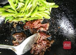 青椒炒猪肝的做法图解6