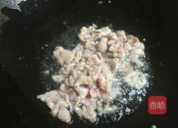 花菜炒肉的做法图解5