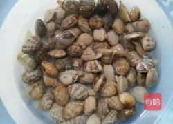 辣炒花甲的做法图解1