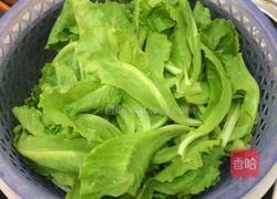 蒜蓉炒生菜的做法图解1