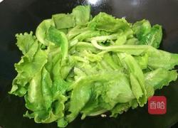 蒜蓉炒生菜的做法图解4