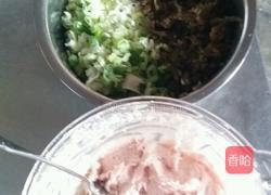 酱香芽菜包的做法图解2