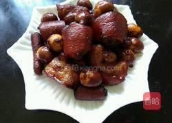 鹌鹑蛋猪尾煲的做法图解12