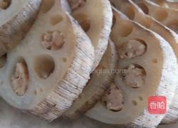 莲藕塞肉的做法图解5