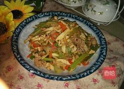 芹菜香干炒肉丝的做法图解5