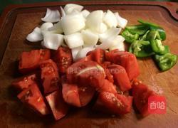 洋葱炒西红柿的做法图解1