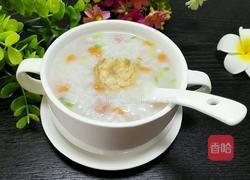 鲜虾粥的做法图解8
