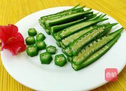 蒜蓉秋葵的做法图解8
