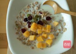 牛奶燕麦粥的做法图解3