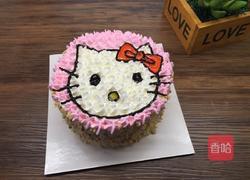 hello kitty小蛋糕的做法图解12