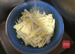 醋溜白菜的做法图解3