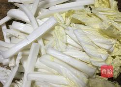 醋溜白菜的做法图解2