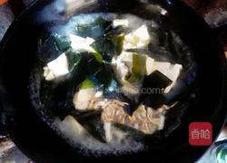海带豆腐汤的做法图解4