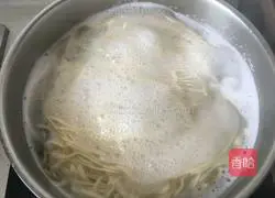 Illustration of how to make cold noodles 4