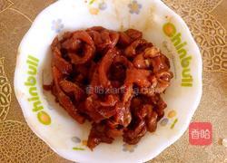 肉丝豇豆角的做法图解3