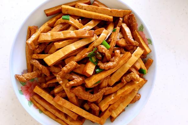 香干炒肉丝的做法大全
