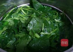 菠菜拌花生米的做法图解7