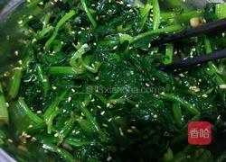 菠菜拌花生米的做法图解15