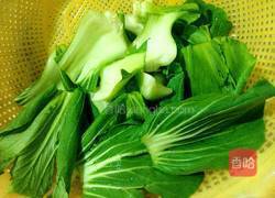 青菜豆腐汤的做法图解1