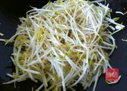 绿豆芽炒韭菜的做法图解6