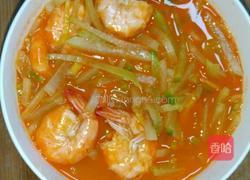 虾焖萝卜的做法图解3