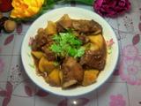 土豆炖排骨