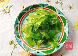 莴笋炒肉的做法图解4