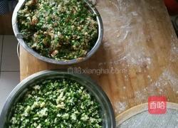 猪肉韭菜鸡蛋水饺的做法图解4