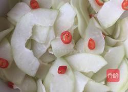 酸辣木瓜的做法图解4