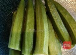 （老干妈）凉拌秋葵的做法图解2