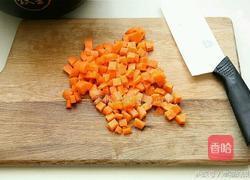 土豆牛肉胡萝卜蒸饭的做法图解2