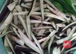 爆炒茄孒的做法图解1