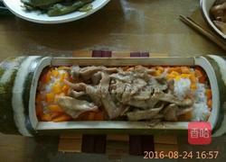 黑椒里脊胡萝卜竹筒饭的做法图解9