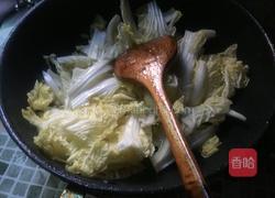 醋溜娃娃菜的做法图解4