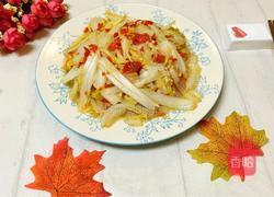 醋溜娃娃菜的做法图解8