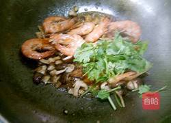 香菇炒虾的做法图解9