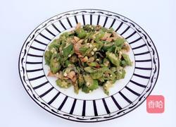 秋葵小炒肉的做法图解10