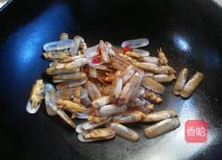 酱爆蛏子的做法图解5