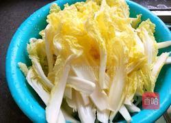素炒白菜的做法图解2